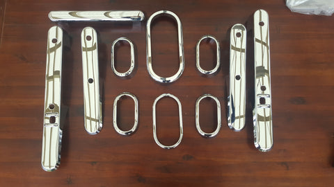 Jeep Wrangler 2007-2017 11pce Interior Chrome Pack