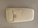 Jaguar XJ8 Leather Centre Armrest refurbished / restored in Burl Walnut - CALL US FOR PRICE AND AVAILABILITY