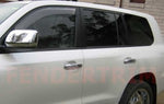 Door Handle Covers to suit Toyota Landcruiser 200 series 2008-2015 - Chrome 