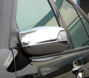 Mirror Covers to suit Mercedes Benz W210 1995-2002 - Chrome 