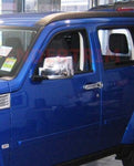 Mirror Covers to suit Dodge Nitro 2007-2012 - Chrome