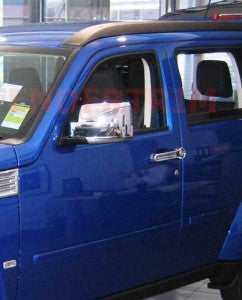 Mirror Covers to suit Dodge Nitro 2007-2012 - Chrome