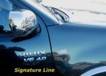 Mirror Covers to suit Toyota Hilux 2005-2011 - Chrome