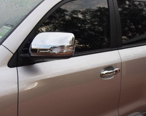 Mirror Covers to suit Toyota Prado 2010-2014 - Chrome 