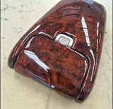 Jaguar XJ8 Leather Centre Armrest refurbished / restored in Burl Walnut - CALL US FOR PRICE AND AVAILABILITY