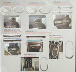 Jeep Wrangler 2007-2017 11pce Interior Chrome Pack