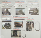 Jeep Wrangler 2007-2017 11pce Interior Chrome Pack