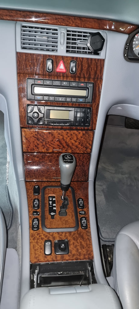 W210 Interior Rear Wood kit refurbishment Mercedes-Benz W210 E-Class – FENDERTRIM