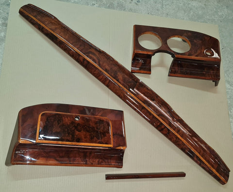 Jaguar MK2 - 5pce kit in Refurbished / restored GLOSS burl walnut - CALL US FOR PRICE AND AVAILABILITY