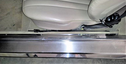 Sill Plates - stainless steel to suit Mercedes Benz W126SEC 2 Door 1979-1992