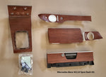 Mercedes-Benz W114 - refurbished  5 piece kit in Zebrano - Call us for quotation