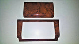 Mercedes-Benz W202 - refurbished  front Ash Tray 2 piece in Walnut Burl - In stock, one off special price