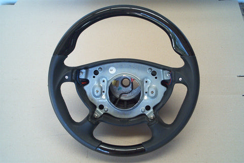 Steering Wheel to suit Mercedes Benz W211 AMG Quick Shift - Black Bird Eye