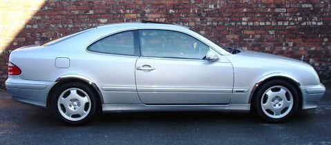 Wheel Arch Moulds to suit Mercedes Benz W208 CLK 2 Door 1997-2002